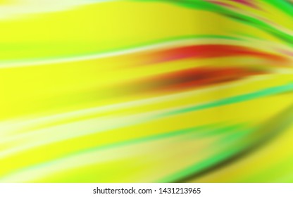 Light Green, Yellow vector blurred background. New colored illustration in blur style with gradient. Background for designs.