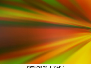 Light Green, Yellow vector blurred and colored background. An elegant bright illustration with gradient. A new texture for your design.