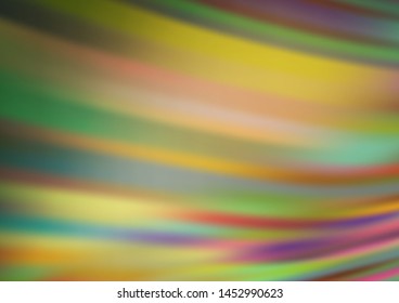 Light Green, Yellow vector blurred bright background. Colorful abstract illustration with gradient. Brand new style for your business design.