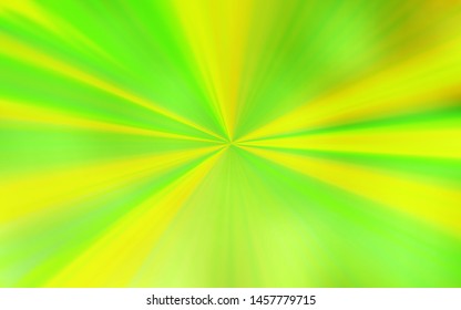 Light Green, Yellow vector blurred and colored pattern. Creative illustration in halftone style with gradient. Background for designs.