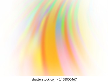 Light Green, Yellow vector blurred shine abstract pattern. Colorful illustration in abstract style with gradient. Brand new style for your business design.