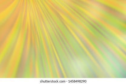 Light Green, Yellow vector blurred bright pattern. Abstract colorful illustration with gradient. Completely new design for your business.