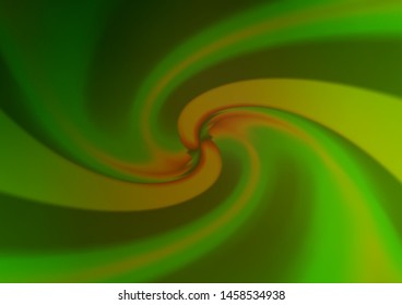 Light Green, Yellow vector blurred shine abstract template. Colorful abstract illustration with gradient. Brand new design for your business.