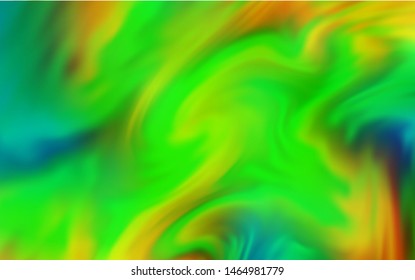 Light Green, Yellow vector blurred bright pattern. Glitter abstract illustration with gradient design. The best blurred design for your business.