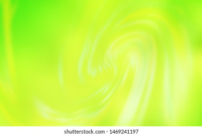 Light Green, Yellow vector blurred shine abstract texture. Abstract colorful illustration with gradient. New style for your business design.