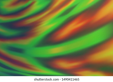 Light Green, Yellow vector blurred shine abstract background. Modern abstract illustration with gradient. The best blurred design for your business.