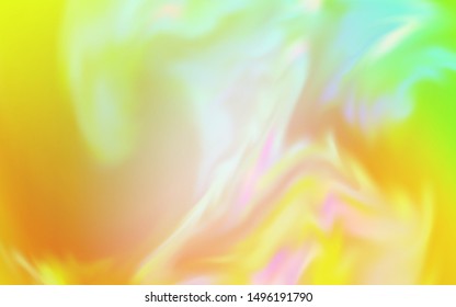 Light Green, Yellow vector blurred shine abstract background. An elegant bright illustration with gradient. New way of your design.