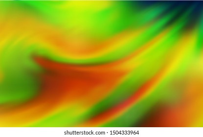 Light Green, Yellow vector blurred template. Shining colored illustration in smart style. New style design for your brand book.