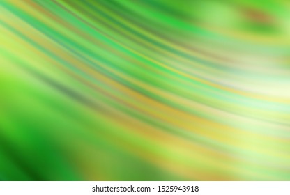 Light Green, Yellow vector blurred template. Modern abstract illustration with gradient. Completely new design for your business.