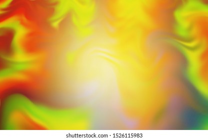 Light Green, Yellow vector blurred shine abstract texture. Abstract colorful illustration with gradient. Completely new design for your business.