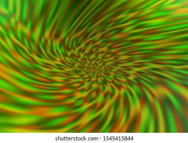 Light Green, Yellow vector blurred bright template. Colorful illustration in abstract style with gradient. The template can be used for your brand book.