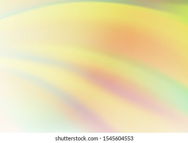 Light Green, Yellow vector blurred and colored template. Colorful abstract illustration with gradient. The template for backgrounds of cell phones.