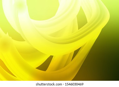 Light Green, Yellow vector blurred pattern. Modern abstract illustration with gradient. New design for your business.
