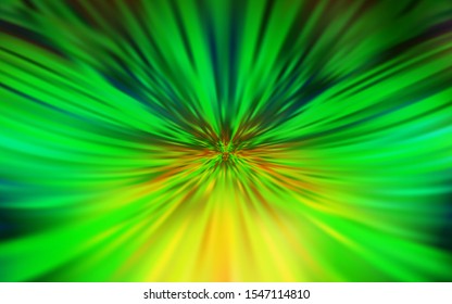 Light Green, Yellow vector blurred pattern. Colorful abstract illustration with gradient. Elegant background for a brand book.