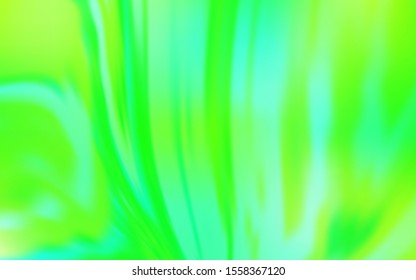 Light Green, Yellow vector blurred shine abstract background. Modern abstract illustration with gradient. New way of your design.