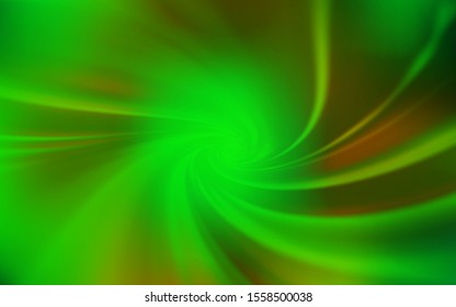 Light Green, Yellow vector blurred pattern. Colorful abstract illustration with gradient. New way of your design.