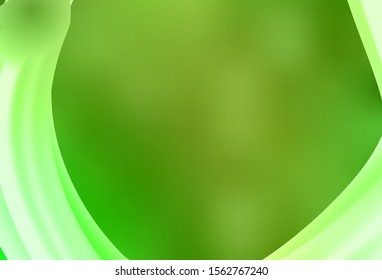 Light Green, Yellow vector blurred shine abstract background. New colored illustration in blur style with gradient. Blurred design for your web site.