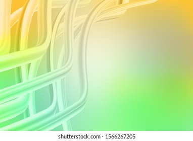 Light Green, Yellow vector blurred and colored pattern. Colorful abstract illustration with gradient. Blurred design for your web site.