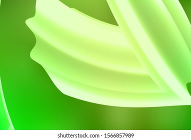 Light Green, Yellow vector blurred and colored pattern. Glitter abstract illustration with gradient design. New design for your business.