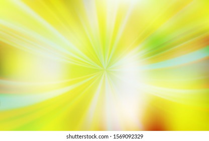 Light Green, Yellow vector blurred pattern. Colorful abstract illustration with gradient. The best blurred design for your business.