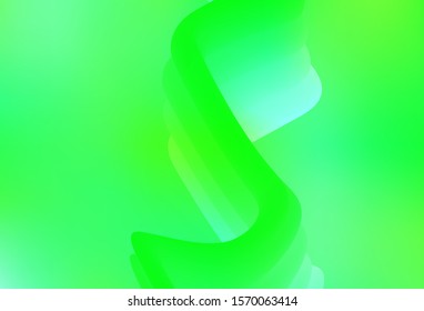 Light Green, Yellow vector blurred shine abstract background. Glitter abstract illustration with gradient design. Background for designs.