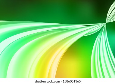 Light Green, Yellow vector blurred shine abstract background. New colored illustration in blur style with gradient. The best blurred design for your business.