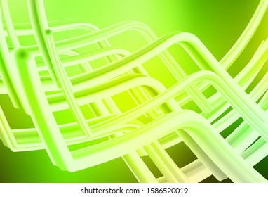 Light Green, Yellow vector blurred background. Colorful abstract illustration with gradient. Background for a cell phone.