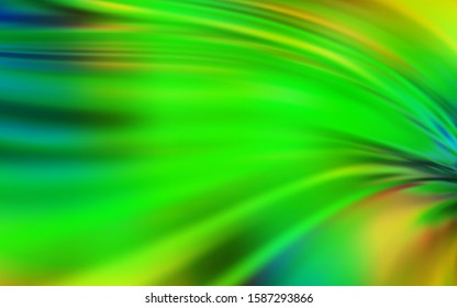 Light Green, Yellow vector blurred pattern. Abstract colorful illustration with gradient. Elegant background for a brand book.