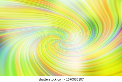 Light Green, Yellow vector blurred template. New colored illustration in blur style with gradient. Elegant background for a brand book.