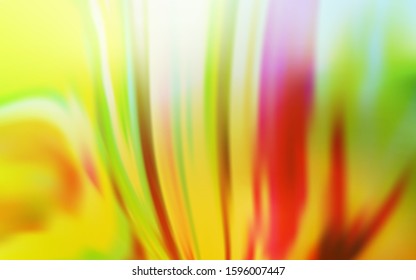 Light Green, Yellow vector blurred shine abstract texture. Modern abstract illustration with gradient. New design for your business.