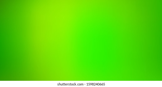 Light Green, Yellow vector blurred background. Abstract illustration with gradient blur design. Best design for your business.