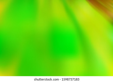 Light Green, Yellow vector blurred and colored pattern. An elegant bright illustration with gradient. New design for your business.