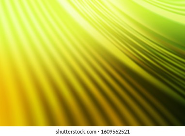 Light Green, Yellow vector blurred bright texture. Shining colorful illustration in smart style. Completely new design for your business.