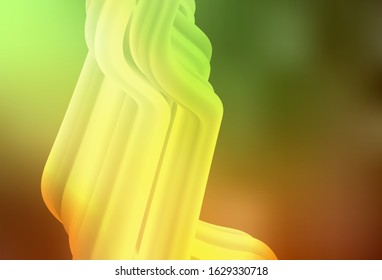 Light Green, Yellow vector blurred bright texture. New colored illustration in blur style with gradient. New design for your business.