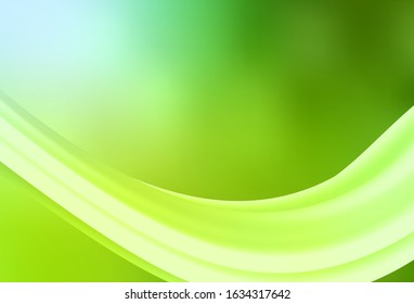 Light Green, Yellow vector blurred pattern. Colorful illustration in abstract style with gradient. The best blurred design for your business.