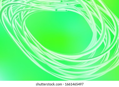 Color verde claro, vector amarillo, textura brillante. Una ilustración de color completamente nueva en un estilo borroso. Fondo para un teléfono móvil.