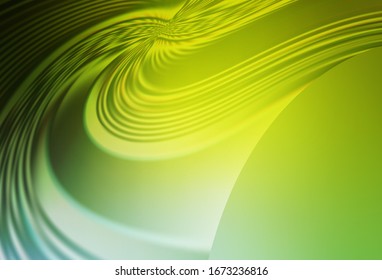 Light Green, Yellow vector blurred bright texture. An elegant bright illustration with gradient. New style for your business design.
