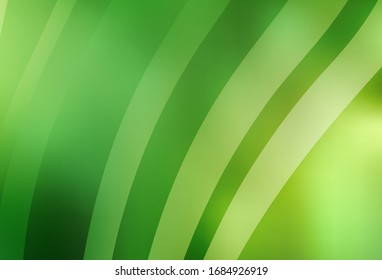 Light Green, Yellow vector blurred template. Shining colorful illustration in smart style. New design for your business.