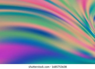 Light Green, Yellow vector blurred pattern. New colored illustration in blur style with gradient. Elegant background for a brand book.