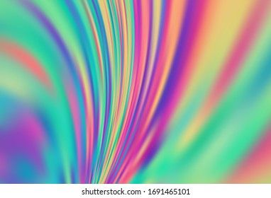 Light Green, Yellow vector blurred and colored pattern. Creative illustration in halftone style with gradient. Background for a cell phone.