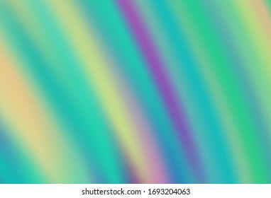 Light Green, Yellow vector blurred bright template. Creative illustration in halftone style with gradient. Completely new design for your business.