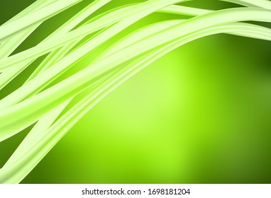 Light Green, Yellow vector blurred shine abstract background. A completely new colored illustration in blur style. Completely new design for your business.