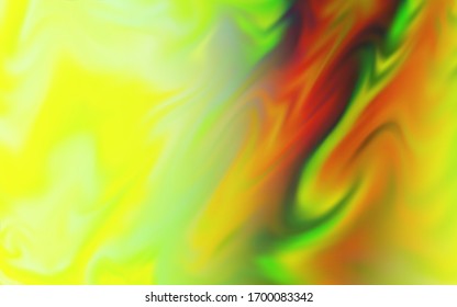 Light Green, Yellow vector blurred shine abstract background. Creative illustration in halftone style with gradient. Blurred design for your web site.