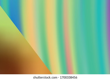 Light Green, Yellow vector blurred background. Colorful illustration in abstract style with gradient. New style for your business design.