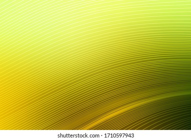 Light Green, Yellow vector blurred pattern. A completely new colored illustration in blur style. Blurred design for your web site.