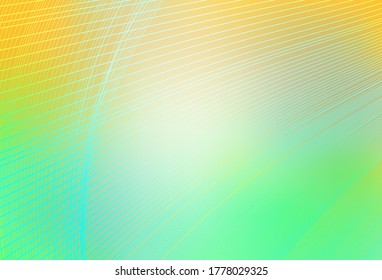 Light Green, Yellow vector blurred shine abstract texture. Colorful abstract illustration with gradient. Blurred design for your web site.