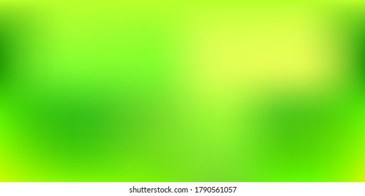 Light Green, Yellow vector blurred layout. Abstract colorful illustration with blur gradient. Multipurpose app design.