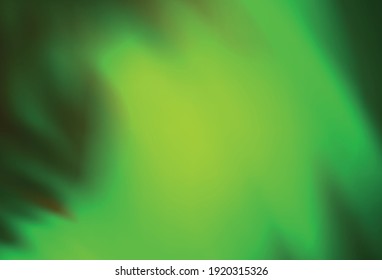 Light Green, Yellow vector blurred background. Modern abstract illustration with gradient. Smart design for your work.