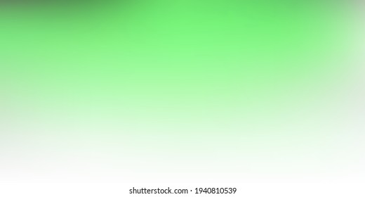 Light green, yellow vector blurred template. Colorful gradient abstract illustration in blur style. Modern design for your apps.