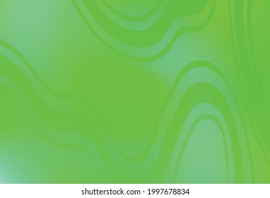 Verde claro, amarillo vector borroso brillo patrón abstracto. Una elegante ilustración brillante con gradiente. Nuevo diseño para su negocio.